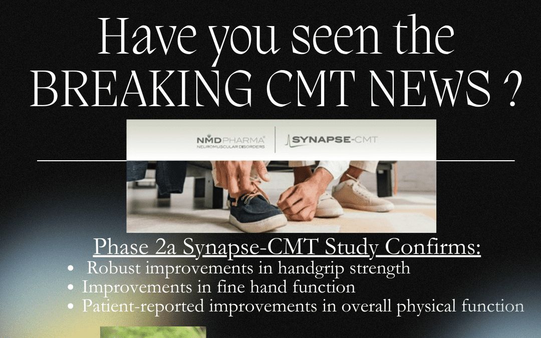 Topline Results from NMD’s Phase 2a Study of Ignaseclant with CMT patients!